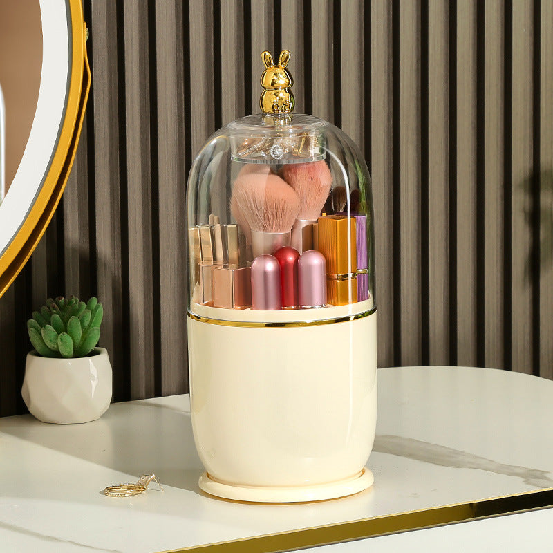 StillSerene™ Luxury Rotating Makeup Brush Holder UK