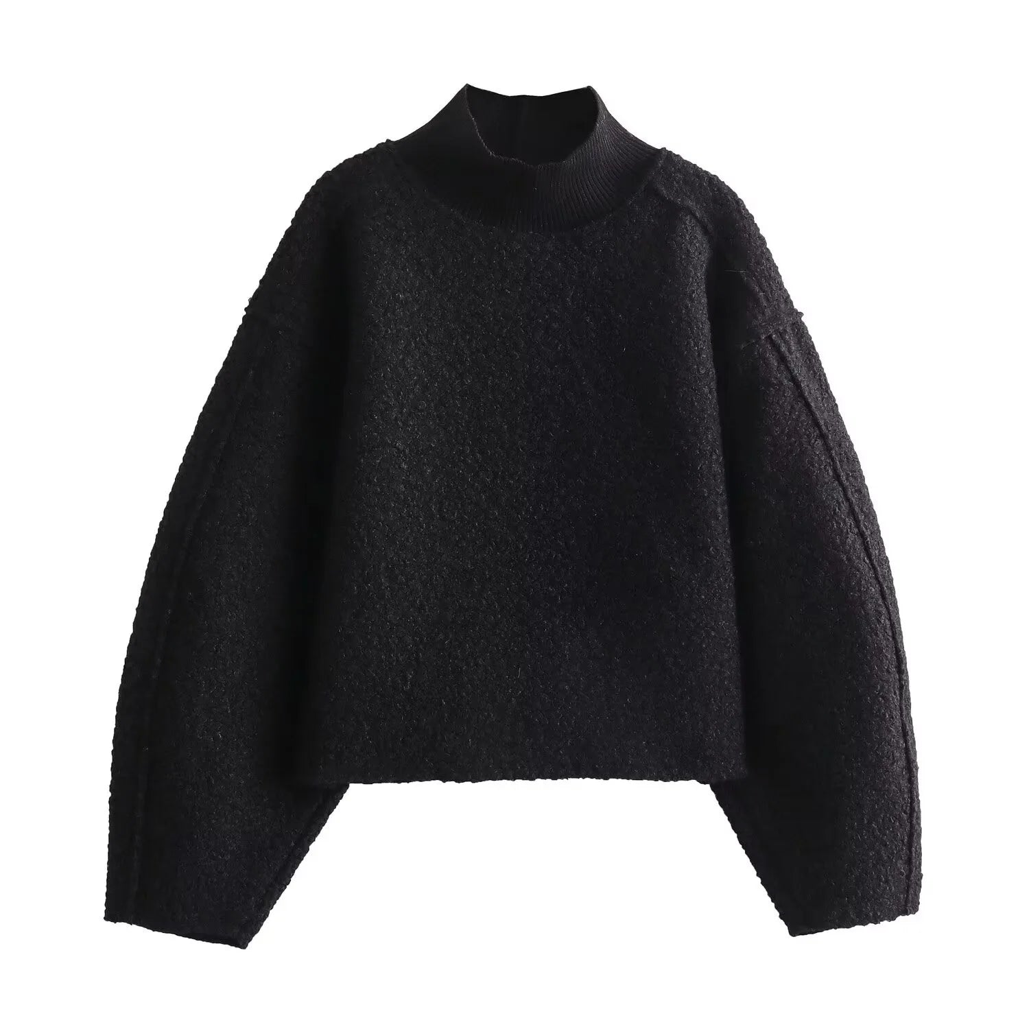 StillSerene™ Autumn Turtleneck sweater for women - White, black, khaki & more
